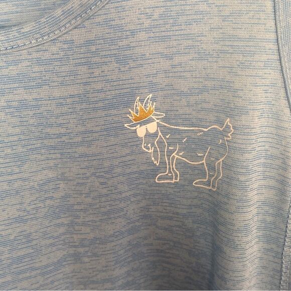 Goat USA Blue Scoop Neck Top - Picture 4 of 8